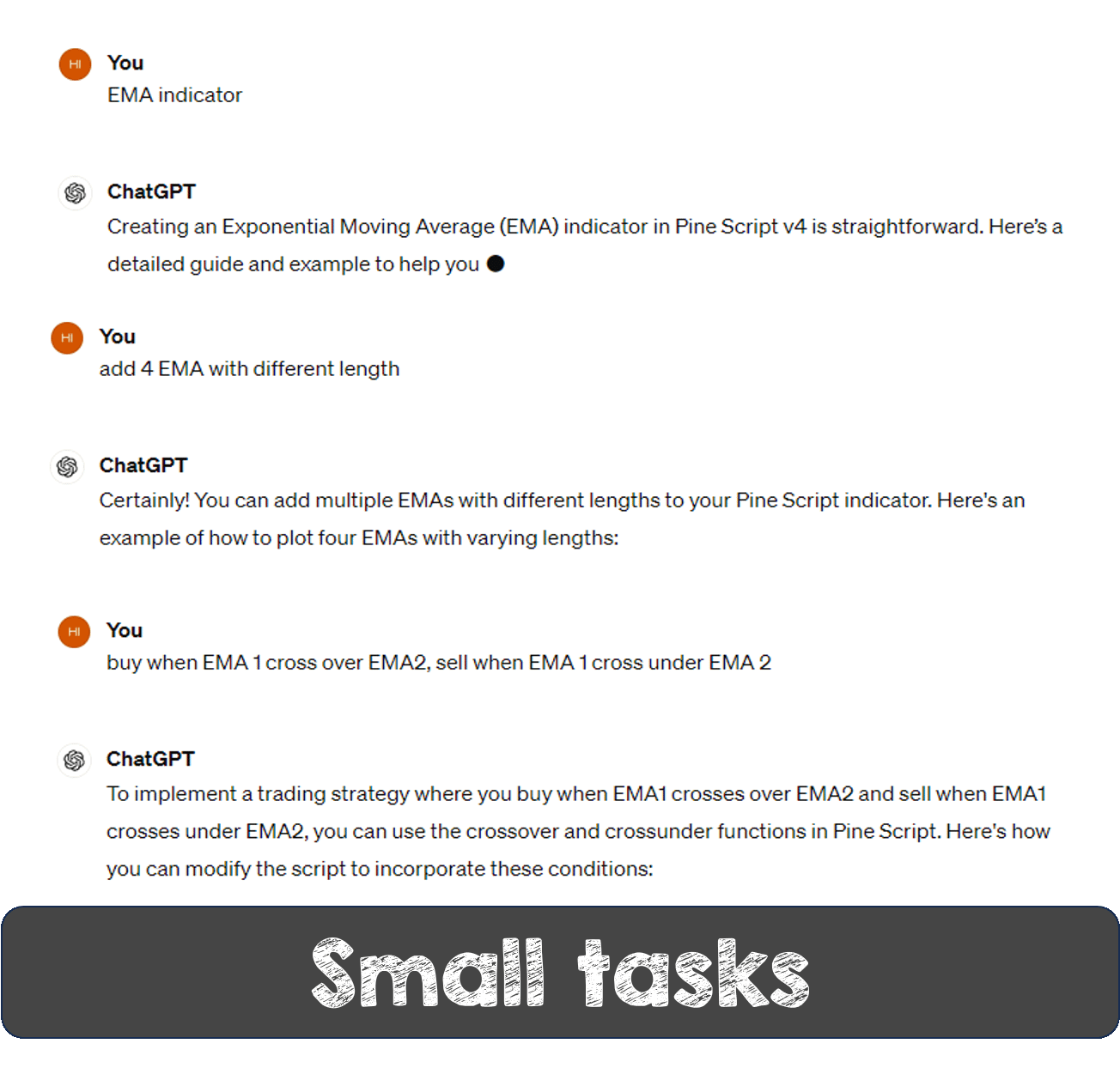 u/0xTheChartist - Use ChatGPT to create Indicator - No Code Tutorial