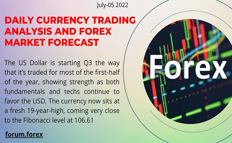 currency trading analysis, july-05, 2022