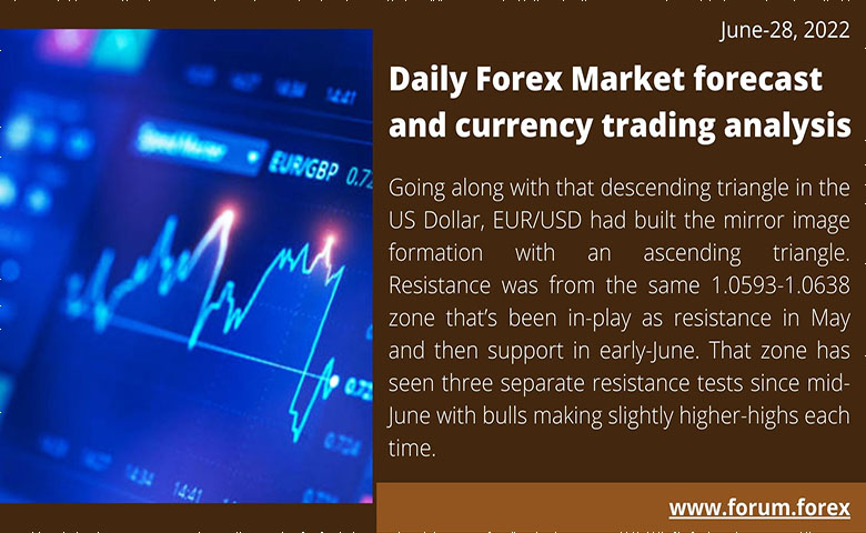Daily latest currency market forecast, june-28, 2022